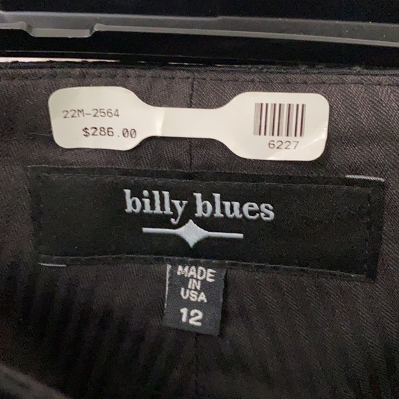 billy blues bootleg damask black pants - Picture 4 of 4
